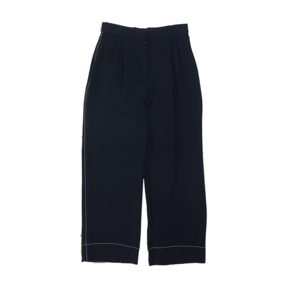 Sonia Rykiel Navy Wide Leg Pants – Image 1