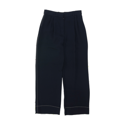 Sonia Rykiel Navy Wide Leg Pants – Image 1