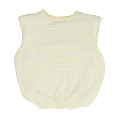 Yellow Striped Blouse