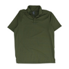 Green Solid Short Sleeve Polo