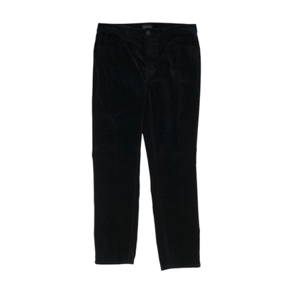 Black Petite Straight Pants