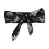 AllSaints Black Tropical Cropped Blouse – Image 1