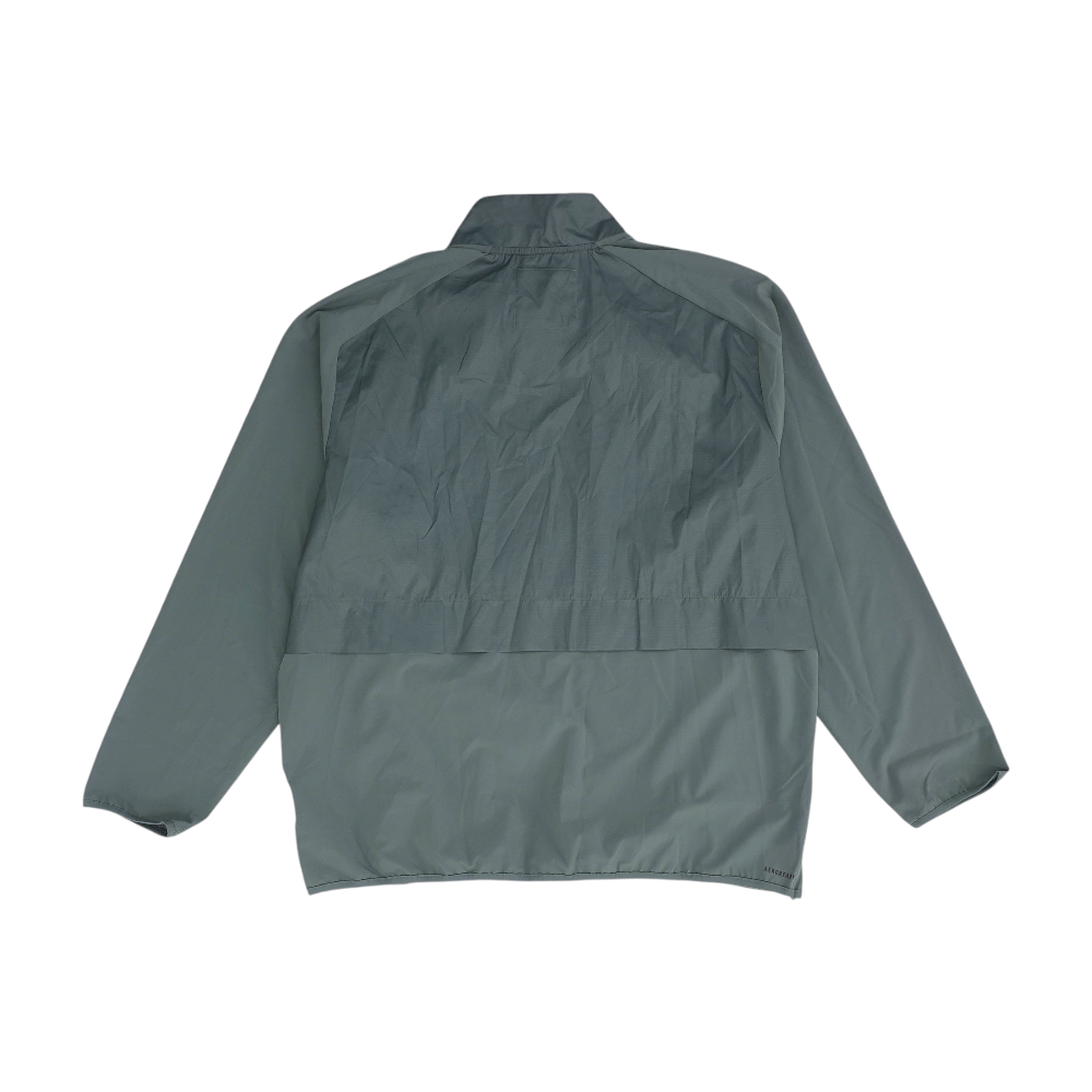 Gray Shorter University Hawks Solid Active Pullover