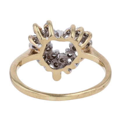 1/10 ctw 10K Yellow Gold Diamond Fashion Ring