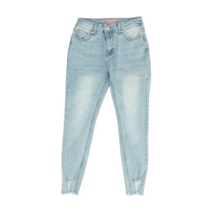 Blue Tapered Jeans