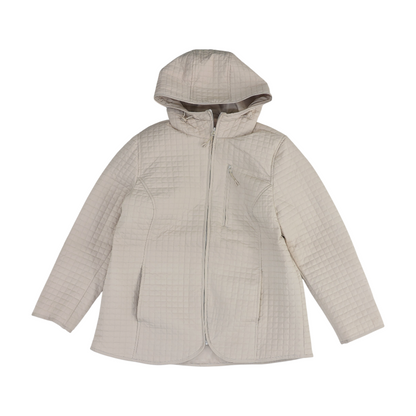 Beige Solid Jacket