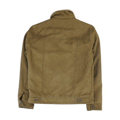 Khaki Solid Jacket
