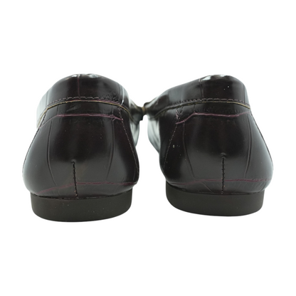 Deep Purple Slip-On Flats