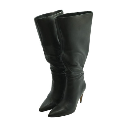 Black Knee High Boots