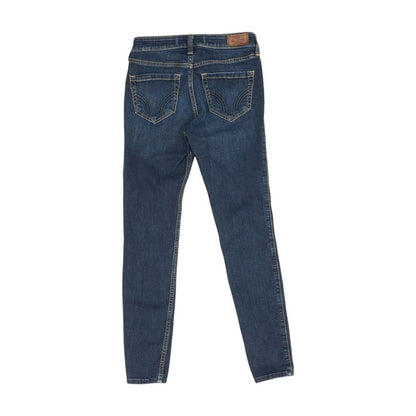 Navy High Rise Skinny Leg Jeans