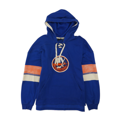 Blue New York Islanders Solid Hoodie Pullover