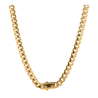 21K Yellow Gold Chain Necklace