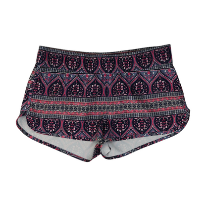 Pink Print Active Shorts