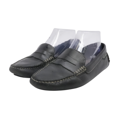 Black Slip-On Flats