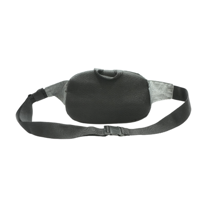Gray Belt Bag Wallet