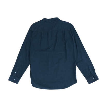 Black Striped Long Sleeve Button Down