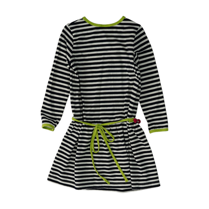 Navy Striped Dress