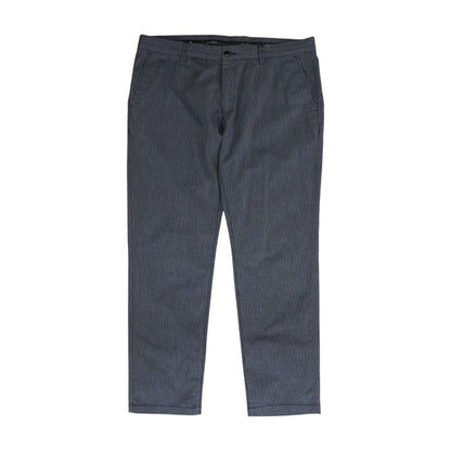 Navy Striped Casual Pants