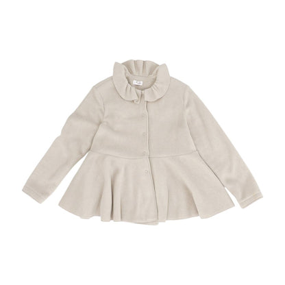 Pink Solid Topcoat Coat