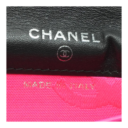 Cambon Calfskin Wallet in Black