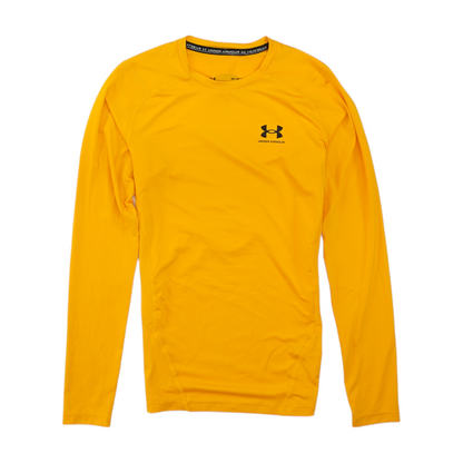 Yellow Solid Active T-Shirt