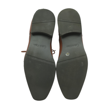 Brown Lace-Up Dress Shoes