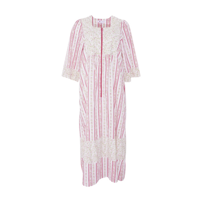 Pink Floral Nightgown