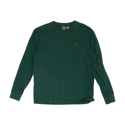 Green Solid T-Shirt