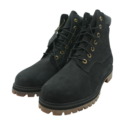 Black Lace-Up Casual Shoes