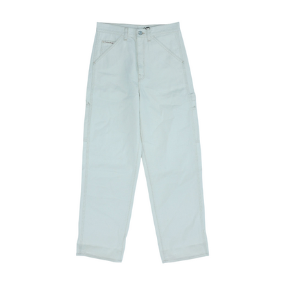 Beige Straight Pants