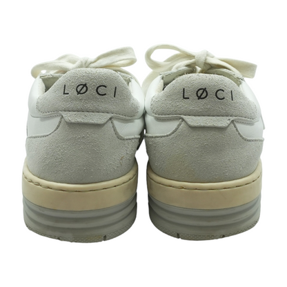 Gray Low-Top Athletic Shoes