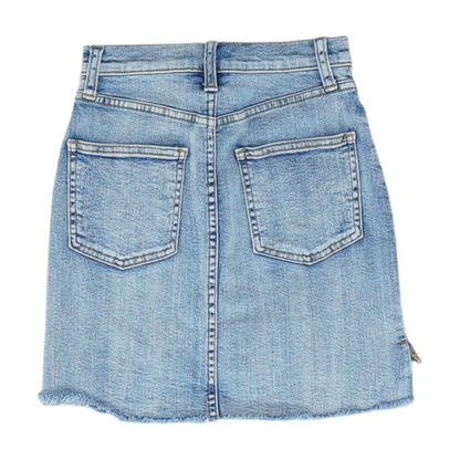 Blue Mini Skirt