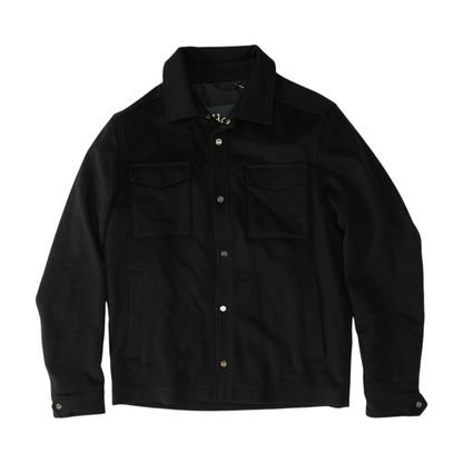 Black Solid Coat