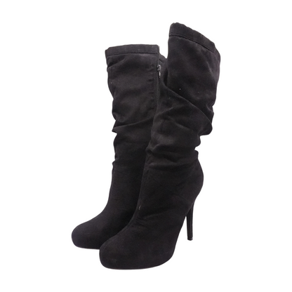 Black Knee-High Boots