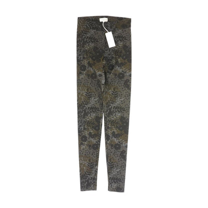 Black Floral Leggings