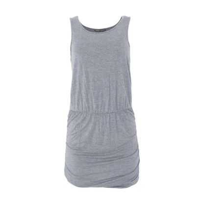 Gray Midi Dress