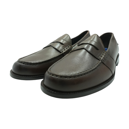 Brown Slip-On Dress Shoes