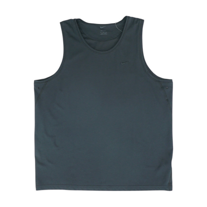 Black Solid Active Tank