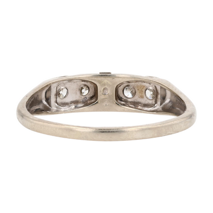 1/2 ctw 14K White Gold Diamond Band