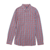Red Plaid Long Sleeve Button Down