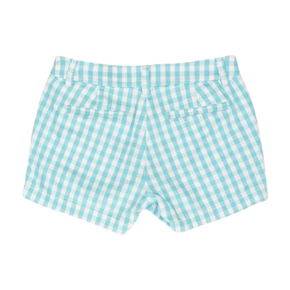 Blue Check Shorts