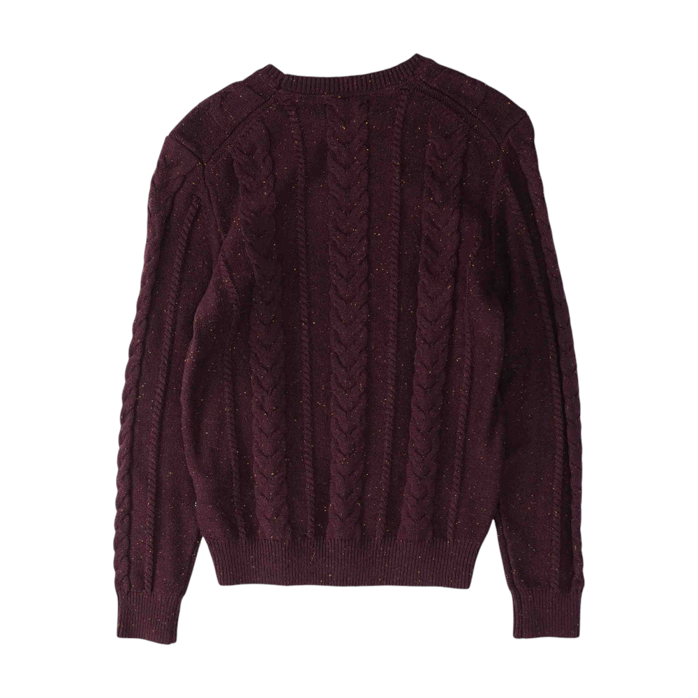 Burgundy Pullover Sweater