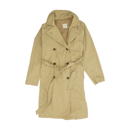 Beige Solid Coat