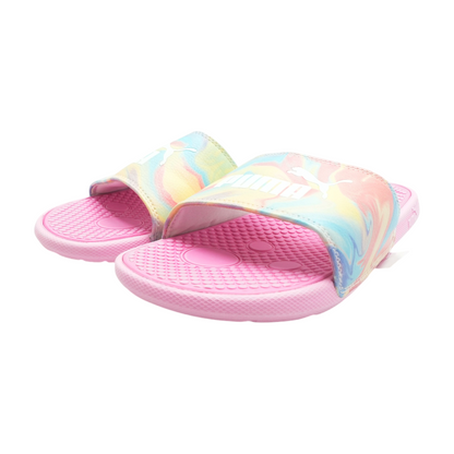 Pink Athletic Slides Shoes