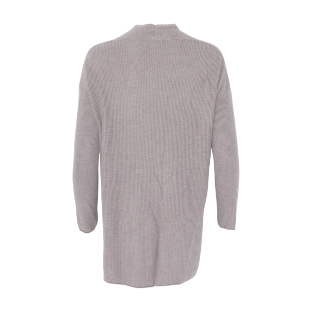 Gray Cardigan Sweater