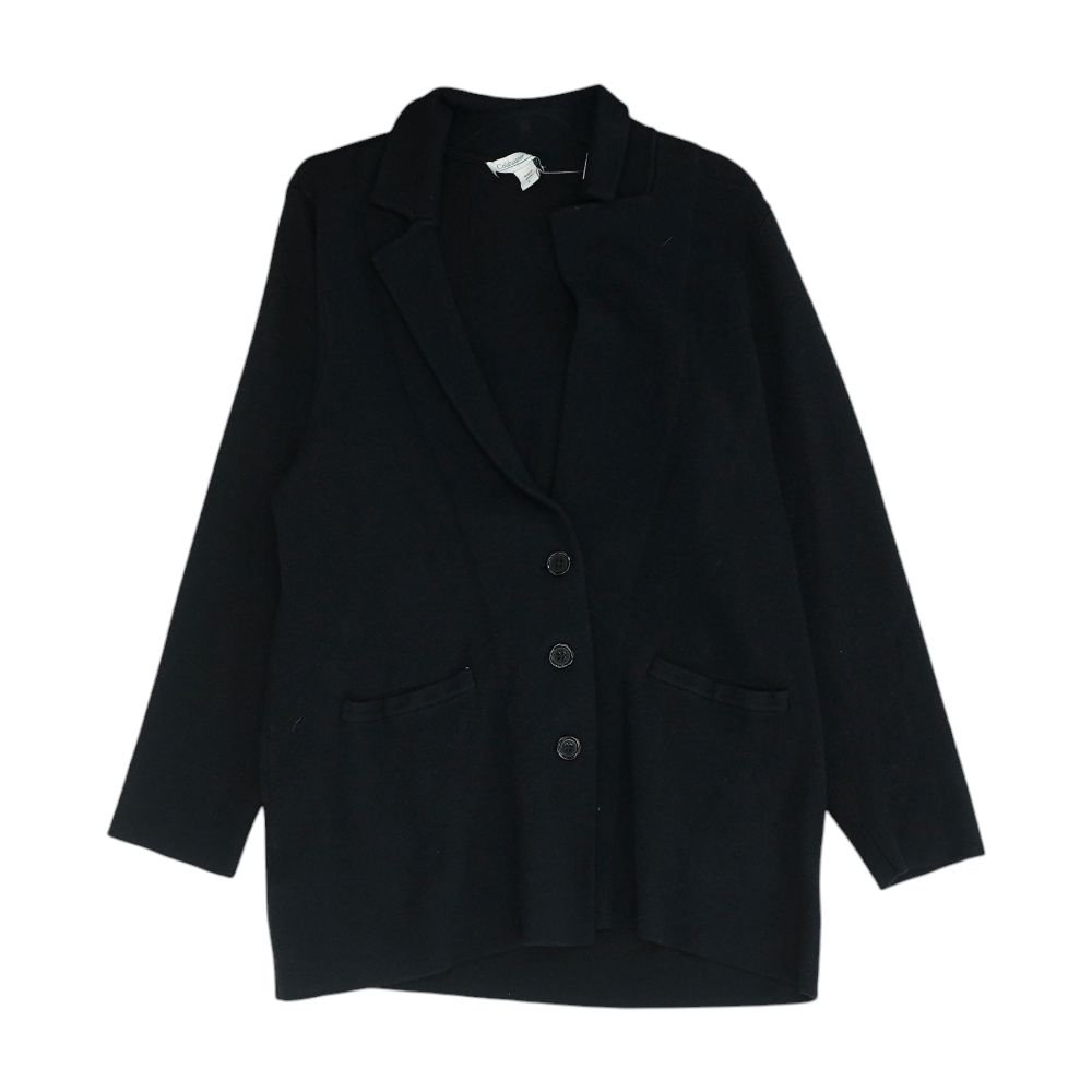 Black Cardigan Sweater
