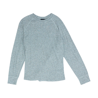 Gray Solid Pullover Sweater