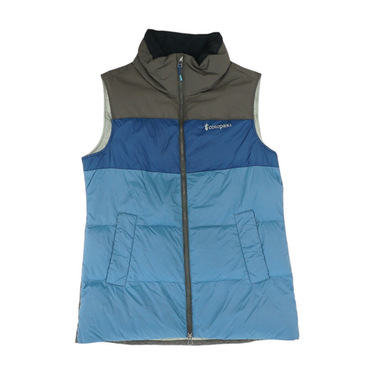 Blue Color Block Active Vest