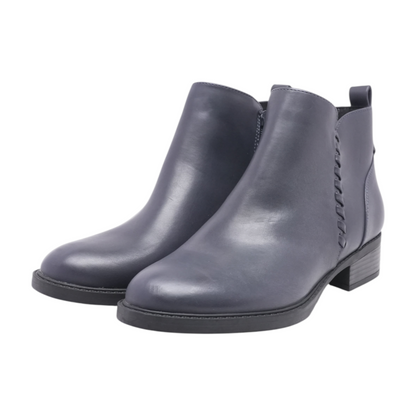 Navy Ankle Boots
