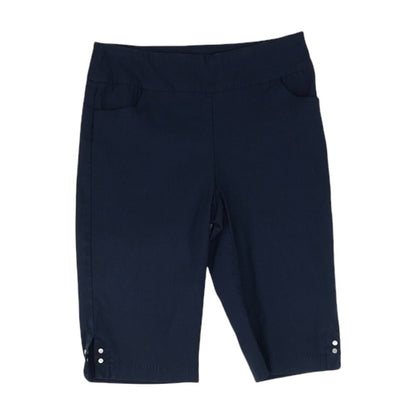 Navy Solid Shorts